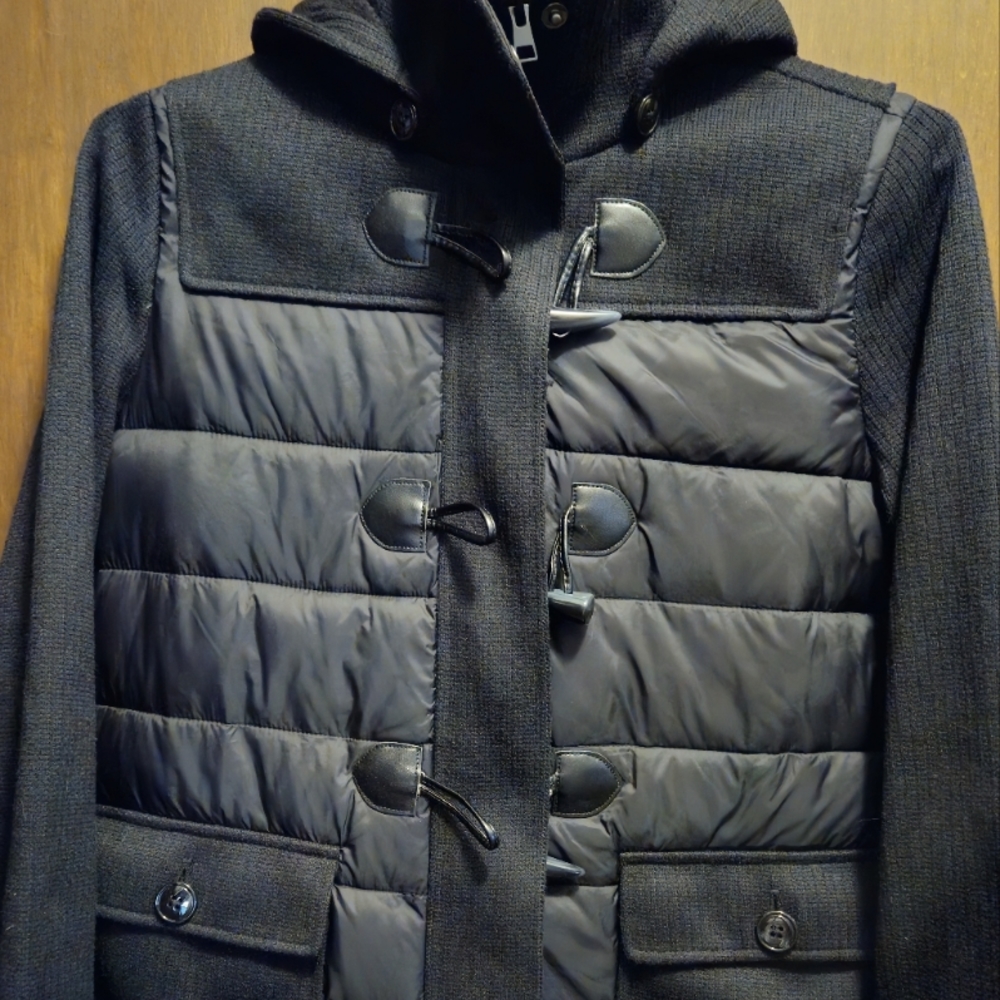 Lands end jacket blk